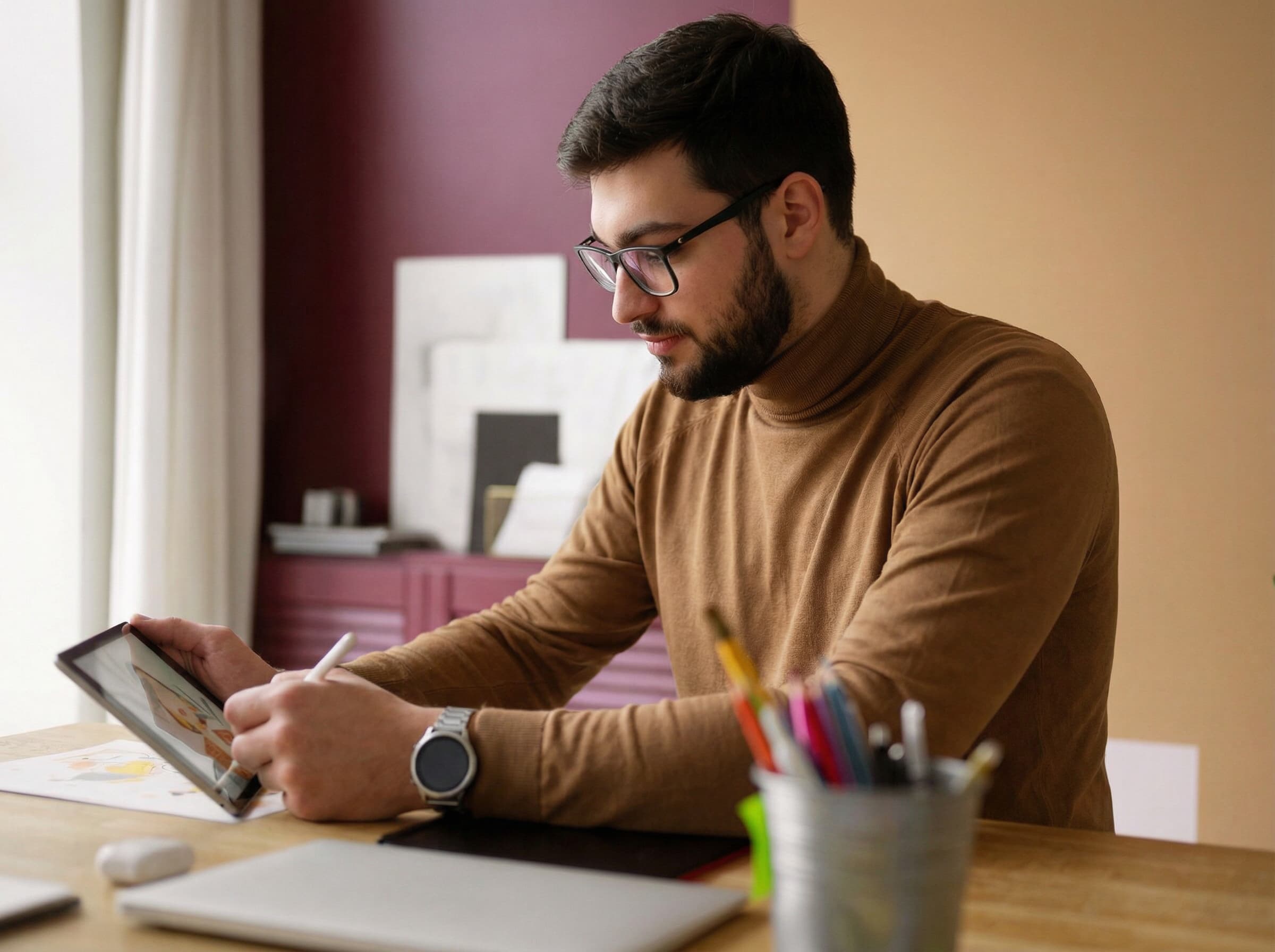 Von Tag eins professionell.